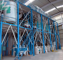 100吨玉米制粉设备