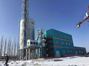 新疆焉耆县100吨面粉厂成功试车